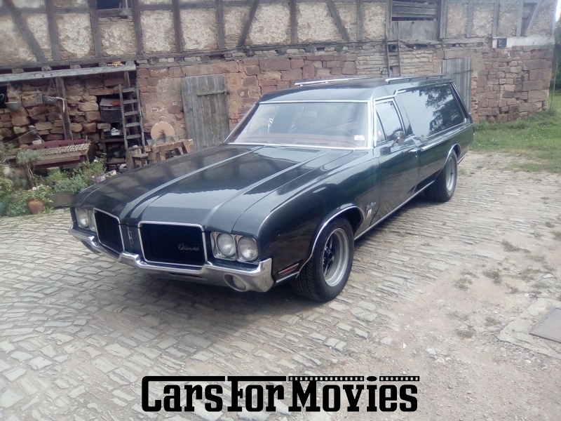 CarsForMovies | Oldsmobile Vista Cruiser 1972 USA Grau Braun Nutzfahrzeug Leichenwagen Sachsen-Anhalt 3854 Oldtimer Bestatter Sargschlitten Bestattungswagen